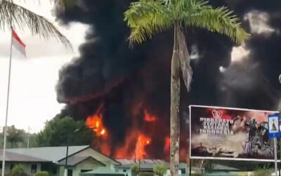 Markas-Denkav-3SC-Tepat-Disamping-Kodim-1710Mimika-Terbakar-800x450